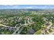 Aerial view showcasing the property's location within a lush neighborhood near the Gray Eagle Golf Course at 11761 Darsley Dr, Fishers, IN 46037