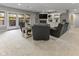 Finished basement with walkout patio and additional living space at 11761 Darsley Dr, Fishers, IN 46037
