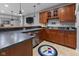 Finished basement featuring an entertaining wet bar with stainless steel appliances at 11761 Darsley Dr, Fishers, IN 46037