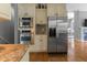 Spacious kitchen featuring stainless appliances, ample cabinet space and granite countertops at 11761 Darsley Dr, Fishers, IN 46037