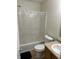 Standard bathroom with a shower-tub combination at 1294 Kenwood Dr, Greenwood, IN 46143