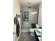Updated bathroom with a glass shower door and modern fixtures at 1294 Kenwood Dr, Greenwood, IN 46143