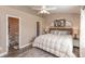 Inviting bedroom featuring a comfortable bed, bedside tables, and decor at 1450 Millridge Dr, Greenwood, IN 46143