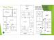 Detailed floor plans showcasing the layout of the home, including room dimensions and key features at 2148 N Pennsylvania St, Indianapolis, IN 46202
