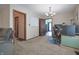 The office space includes a large desk, perfect for remote work at 2309 Maple St, Columbus, IN 47201