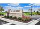 Trailside community entrance sign with landscaping and monument, offering a welcoming arrival at 2892 Maricopa Blvd, Whitestown, IN 46075