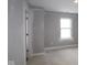 Unfinished bedroom featuring a single window and neutral walls, ready for customization and personalization at 4151 Barrel Ln, Westfield, IN 46062