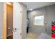 A bathroom in an outbuilding features functional amenities like a toilet, sink, and compact design at 4287 Gibbs Rd, Danville, IN 46122