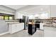 Spacious kitchen with ample storage, granite counters, and stainless steel appliances at 4570 Moccosin Pl, Greenwood, IN 46142