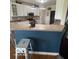 Beautiful kitchen with white cabinets, granite countertops, breakfast bar, and stainless steel appliances at 5304 Appleseed Way, Indianapolis, IN 46217