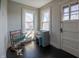 Upstairs flexible space with hardwood floors and natural light at 6101 Broadway St, Indianapolis, IN 46220
