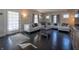 Bright living room with hardwood floors, neutral paint, and modern furniture at 6101 Broadway St, Indianapolis, IN 46220