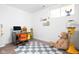Playroom featuring a playful decor, bright accents, and a cozy atmosphere at 6464 Whitley Ln, Indianapolis, IN 46260