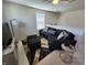 Cozy loft living room with modern furniture and neutral tones at 6731 Keepsake Dr, Whitestown, IN 46075