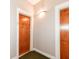 A shot of the hallway leading to unit 2C at 721 E North St # 2C, Indianapolis, IN 46202