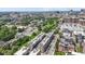 Townhomes with modern design in a cityscape, surrounded by greenery and urban conveniences at 751 Switchyard Pl, Indianapolis, IN 46202