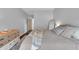 Bedroom featuring wood floors, stylish furniture, and bright natural light at 8315 Exton Rd, Indianapolis, IN 46239