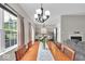 Bright dining area connected to kitchen offering a spacious and convenient setup for meals at 8315 Exton Rd, Indianapolis, IN 46239