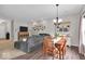 Cozy living area with stylish furniture, open layout, and lots of natural light for comfortable living at 8315 Exton Rd, Indianapolis, IN 46239