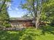 A spacious backyard featuring a wooden deck, perfect for outdoor entertaining at 11603 Maze Rd, Indianapolis, IN 46259