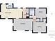 Detailed floor plan showcasing the layout and dimensions of the home at 220 Central Ave, Anderson, IN 46012