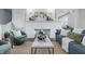 Stylish living room features a decorative fireplace, comfortable seating, and neutral décor at 2896 Sutherland Ave, Indianapolis, IN 46205