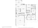 Detailed floor plan showcasing layout of the home, including room dimensions at 3571 S Cedar Creek Ln, New Palestine, IN 46163