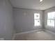 Bright bedroom featuring two windows offering natural light and a serene space at 4141 Barrel Ln, Westfield, IN 46062
