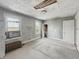 Bedroom featuring vintage wallpaper, natural light, and an old radiator at 4715 E New York St, Indianapolis, IN 46201