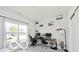 Bedroom with a window and desk creating the perfect work from home area at 4726 Amber Wood Ln, Indianapolis, IN 46235