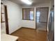 Eat-in kitchen area with access to appliances and view of adjacent dining room at 5632 Spring Mist Cir, Indianapolis, IN 46237