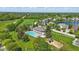 Community pool and playground offer recreational opportunities for residents at 5940 Chapmans Trl, Carmel, IN 46033