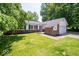 Beautiful home with brick accents, black shutters, well-maintained lawn, and a two-car garage at 640 Shady Creek Ct, Greenwood, IN 46142