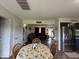 Open-concept dining area with view of living room at 7346 E Buddy Ln, Camby, IN 46113