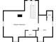 Detailed second-floor layout showing a primary bedroom, walk in closet and two bathrooms at 808 N Layman Ave, Indianapolis, IN 46219