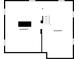 Basement floor plan with stairs and open space at 808 N Layman Ave, Indianapolis, IN 46219
