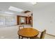 Open-concept living space with skylight, plush carpet, and access to an adjacent room at 861 Westbrook Dr, Mooresville, IN 46158