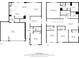 Floor plans show the kitchen, living room, bedrooms, garage, and primary bedroom layout at 8690 Lester Pl, Pendleton, IN 46064