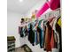 Spacious walk-in closet with ample shelving and hanging space for organized storage at 8690 Lester Pl, Pendleton, IN 46064