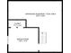 Basement floor plan showing the layout of the unfinished basement and bonus room at 9402 Thornwood Dr, Indianapolis, IN 46250