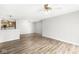 Open-concept living space with modern flooring, neutral walls, and lots of natural light at 1044 Timber Creek Dr # 2, Carmel, IN 46032