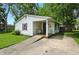 Charming one-story home with a covered porch and landscaped front yard, offering a welcoming curb appeal at 1120 W 5Th St, Greenfield, IN 46140