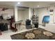 Unfinished basement area, offering ample storage and potential for customization at 1165 Tewksbury Ct, Mooresville, IN 46158