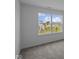 Sun-filled bedroom featuring a large window with a view of the houses nearby at 12490 Morning Ridge Way, Noblesville, IN 46060