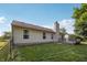 Large backyard with lush lawn, neutral siding, and plenty of space for recreation at 12848 Patrick Ct, Fishers, IN 46038