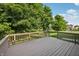 Spacious deck offering serene views of the surrounding neighborhood, perfect for outdoor living at 12848 Patrick Ct, Fishers, IN 46038