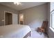 Serene bedroom features plush carpet, neutral walls, and access to an ensuite bathroom at 16209 Natures Way, Westfield, IN 46074