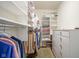 Spacious walk-in closet with built-in shelving, drawers, and ample storage space at 16209 Natures Way, Westfield, IN 46074