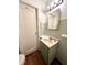 A bathroom featuring a single vanity sink at 1908 S Biltmore Ave, Muncie, IN 47302