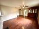 Bright living room featuring hardwood floors and ample space for furnishings at 1908 S Biltmore Ave, Muncie, IN 47302